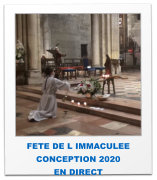 FETE DE L IMMACULEE CONCEPTION 2020 EN DIRECT