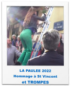 LA PAULEE 2022 Hommage à St Vincent et TROMPES