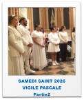 SAMEDI SAINT 2026 VIGILE PASCALE  Partie2
